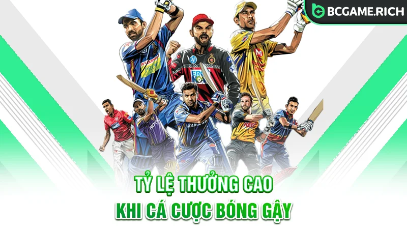 BCGAME cung cấp tỷ lệ thưởng cao khi cá cược