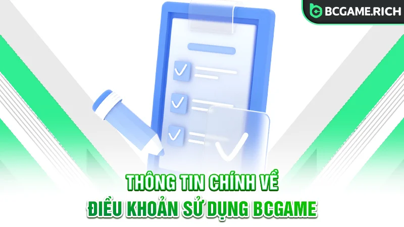 Thông tin chung về điều khoản sử dụng