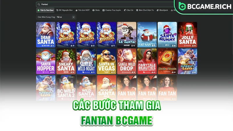 Bật mí các bước tham gia Fantan trên hệ thống cược BCGAME