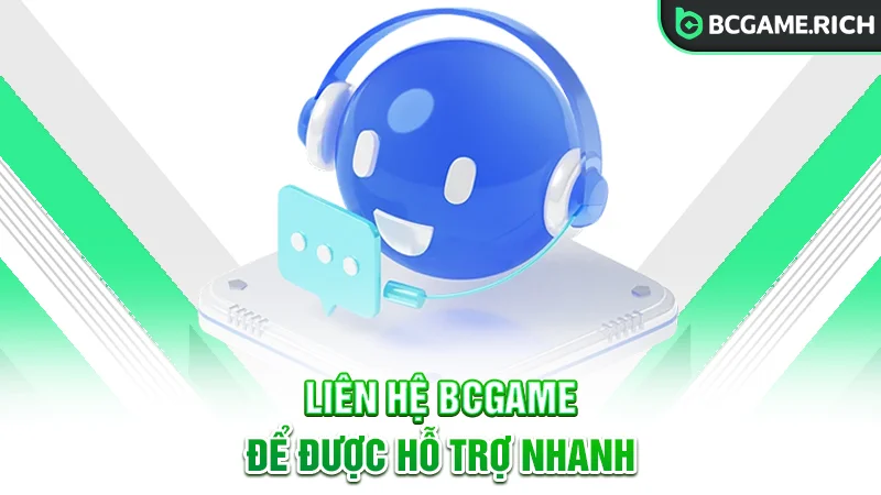 BCGAME với kênh hỗ trợ chuyên nghiệp