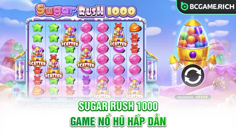 Trò chơi Sugar Rush 1000 trên BCGAME
