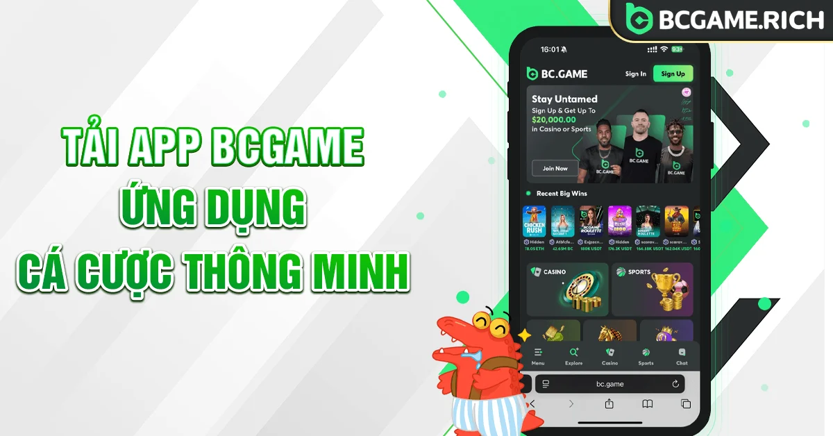 Tải App BCGAME cá cược thông minh và tiện lợi