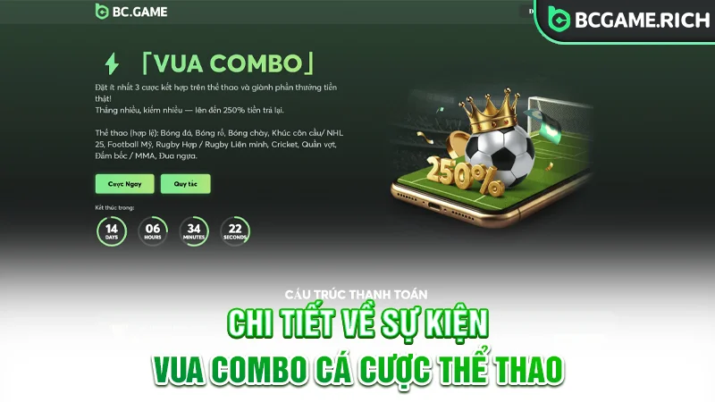 Sự kiện tặng quà cược thể thao kịch tính nhất tại BCGAME