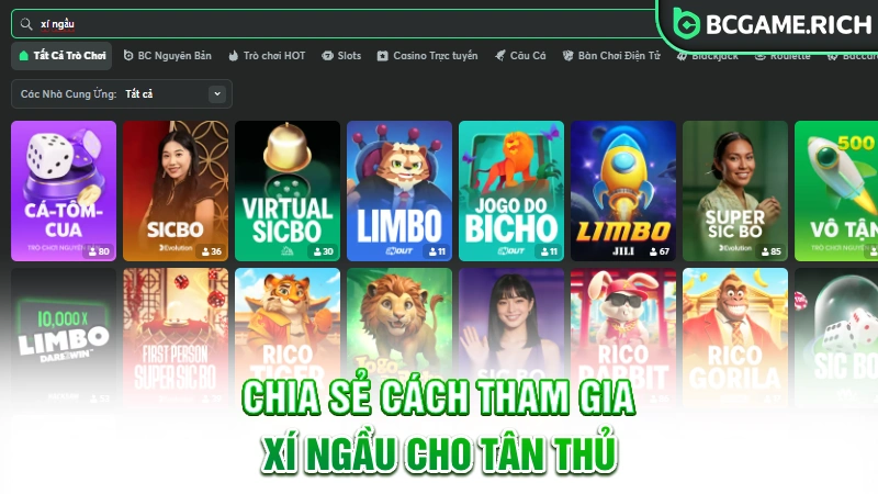 Chia sẻ cách tham gia chơi Sicbo cho tân thủ